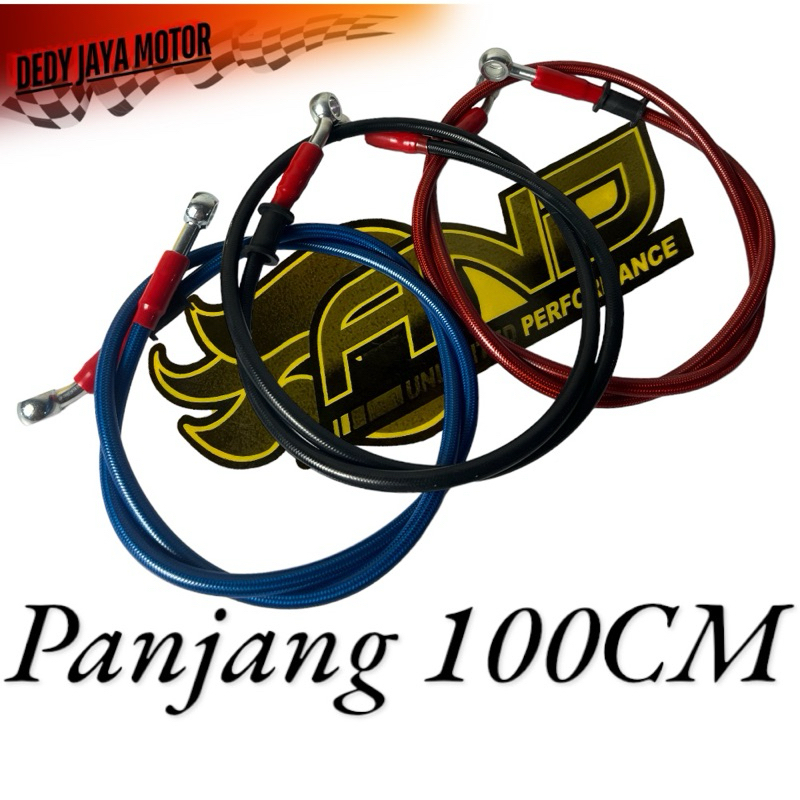 Selang Rem Depan Universal AND Panjang 130CM Beat Vario Scoopy Supra Mio