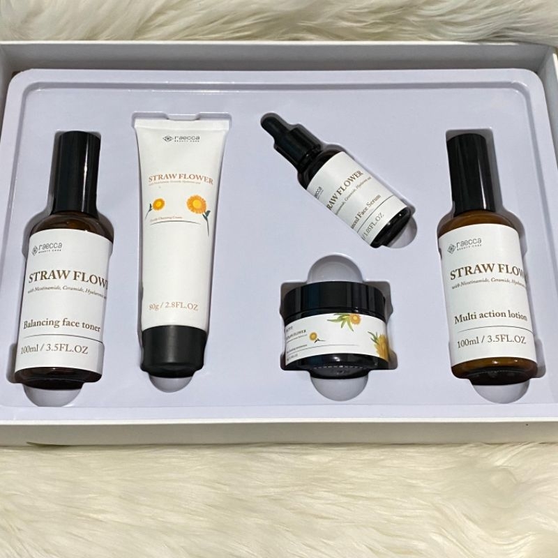 Raecca Strawflower Skincare Set (5in1)