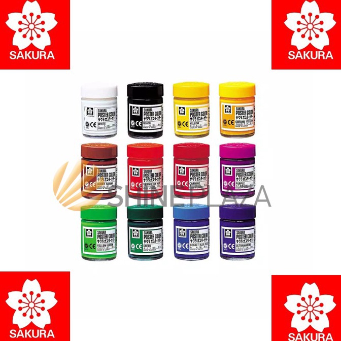 

KODE M5P Cat Poster Warna Sakura Kecil 15ml Paint Color Sakura 15 ml