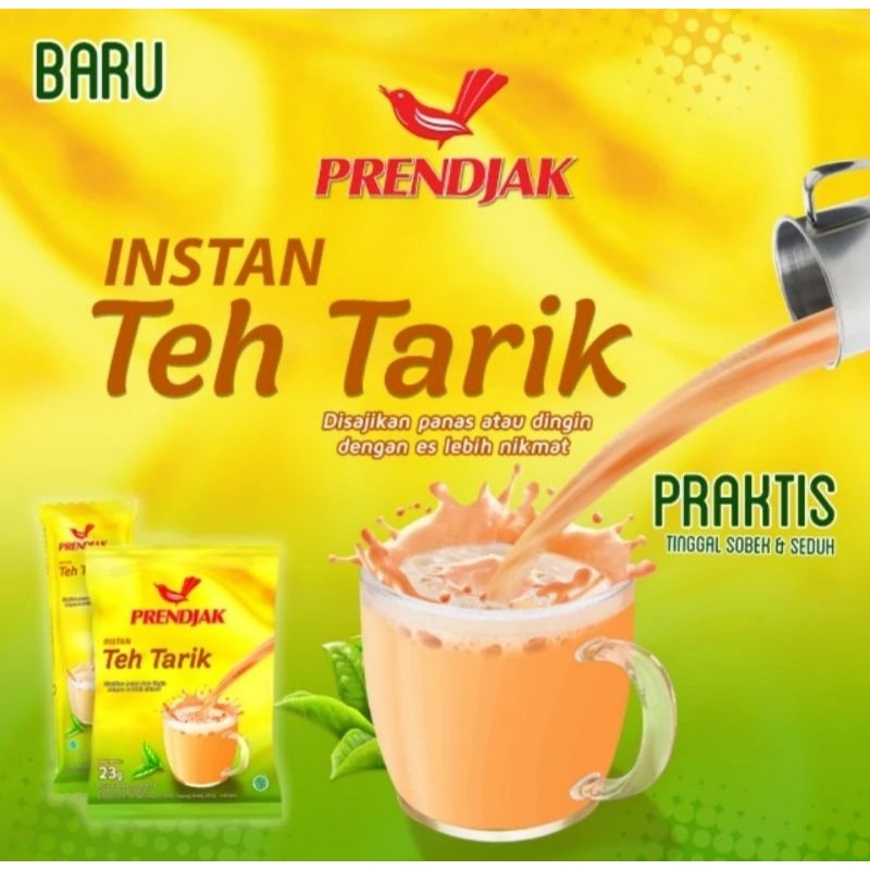 

PRENDJAK Instant Teh Tarik Bag isi 20 sachet