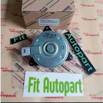 Motor fan radiator Vios lama/etios