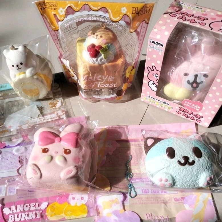 SALES SQUISHY IBLOOM chigiri,markis,melty honey,kanahei,mikepan