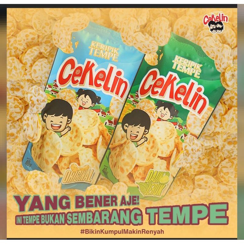 

Keripik Tempe Cekelin - 100% Halal