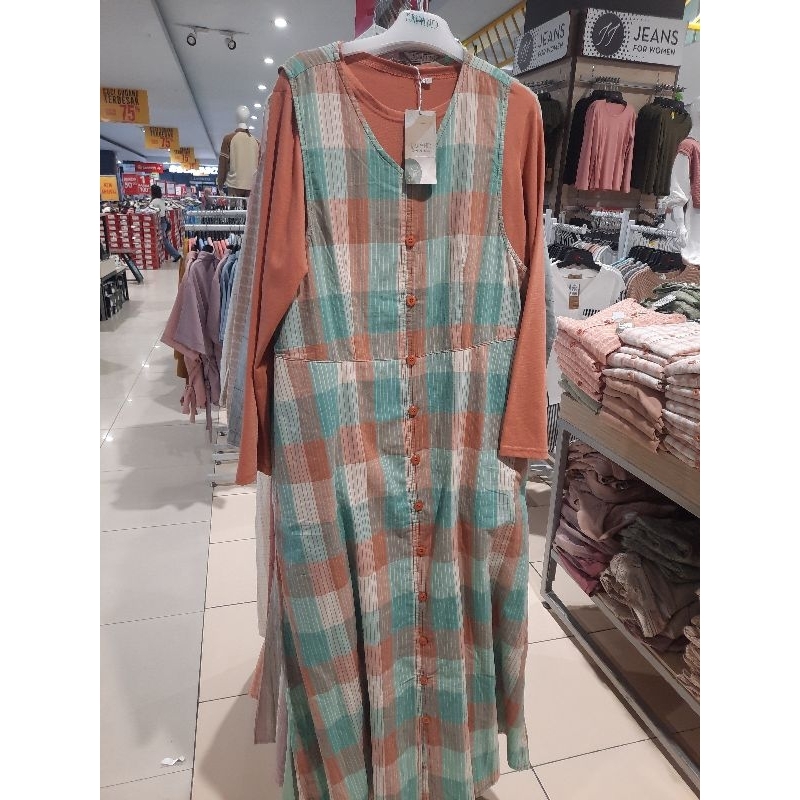 one set gamis wanita exit