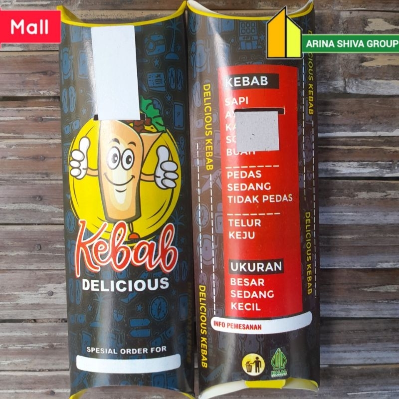 

100 LEMBAR KERTAS KEBAB TARIKAN IVORI PUTIH UKURAN 24 × 9,2 CM HIGH QUALITY TEBAL PRODUK TERBARU | KOTAK KEBAB KEKINIAN | DUS KEBAB VIRAL TIKTOK | KEMASAN KEBAB | BOX KEBAB 100 PCS MURAH | TOKO KEBAB OFFICIAL | ARINA SHIVA GROUP 166
