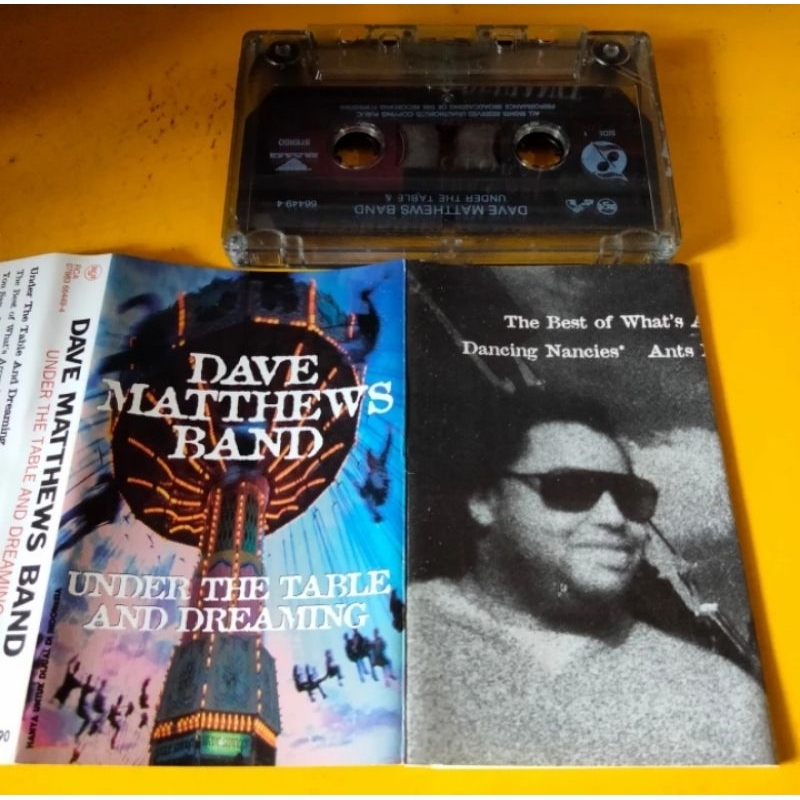KASET PITA 1433- DAVE MATTHEWS BAND- UNDER THE TABLE AND DREAMING