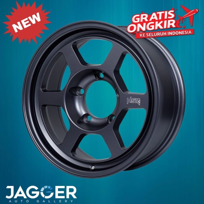 Velg Jimny Taft Escudo Ring 16 HSR Tokyo R16 Lebar 6,5 bronze