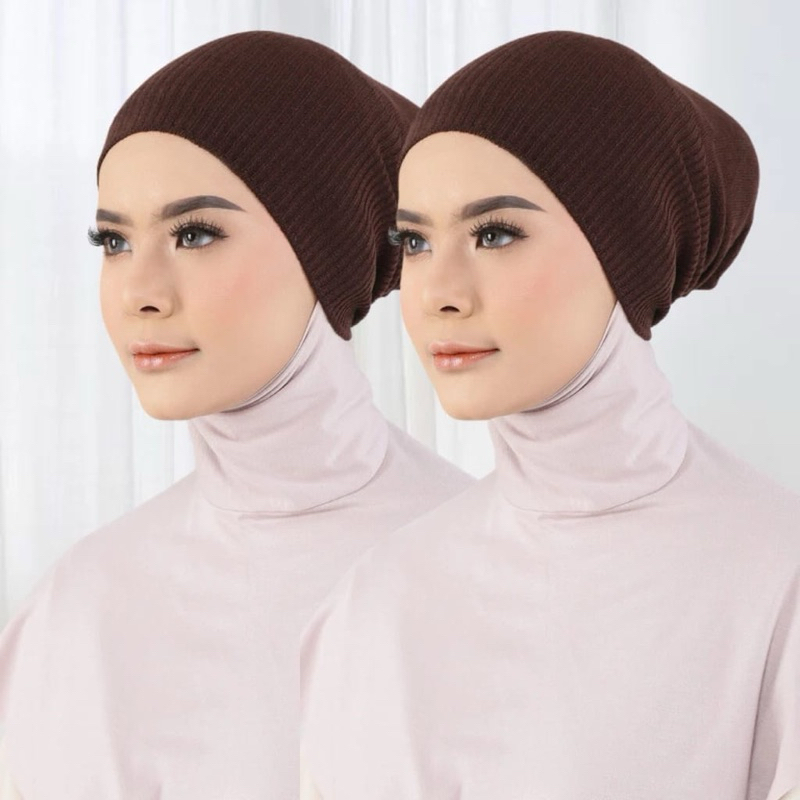 Jjma-INNER CIPUT KNIT RAJUT DALAMAN HiJAB CIPUT JUMBO HALUS PREMIUM