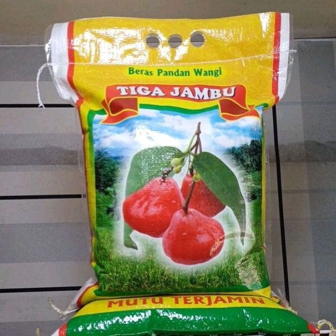 

beras tiga jambu 5kg setra ramos