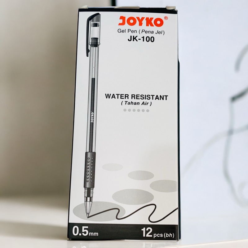 

PENA 0.5mm GEL PEN JK-100 ORI JOYKO 100%