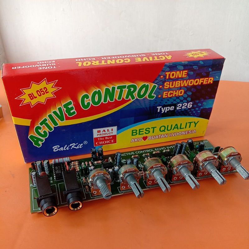 Tone control Stereo Plus Echo plus Subwoofer