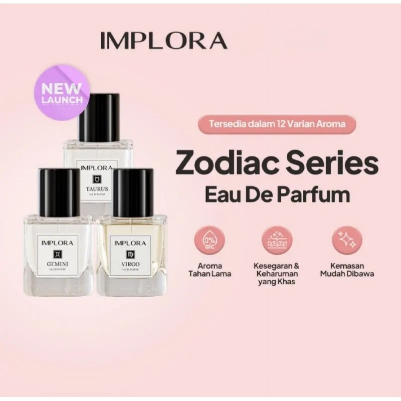IMPLORA Zodiac Series Parfum EDP 30Ml / Implora Parfum Zodiac