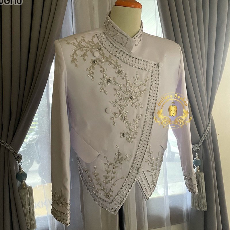 Beskap sikepan / beskap akad/ sikep akad premium/ beskap pengantin akad