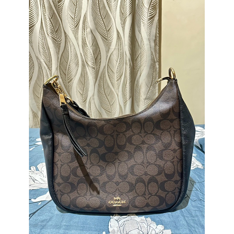 PRELOVED COACH SIGNATURE JULES HOBO