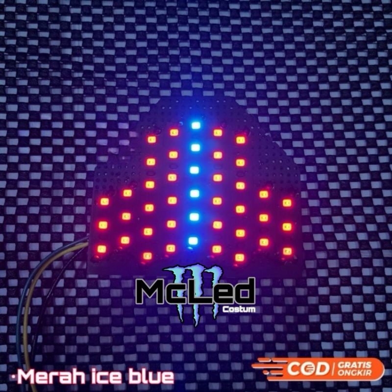 STOPLAMP RUNNING / LAMPU STOP RUNNING BEAT FI STREET ECO 2016 - 2019 8 MODE