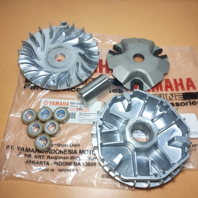 paket rumah roller assy kipas roller motor mio m3 mio s mio z soul gt 125 fino 125 xride 125