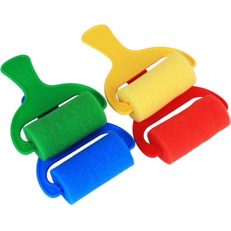 

(ALDEBARAN EDUTOYS) 1 PCS KUAS ROLLER WARNA WARNI