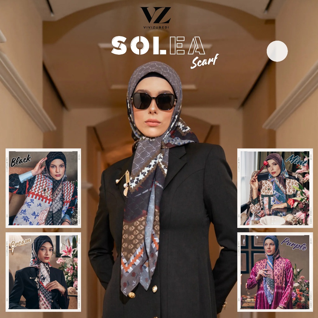 VZ SOLEA SCARF - VIVI ZUBEDI - ALL VARIAN / Vivi Zubedi Solea Scarf Series / Solea Scarf