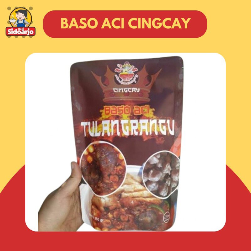 

[TGL PRODUKSI] Baso aci Cingcay TULANG RANGU GEPREK ORI