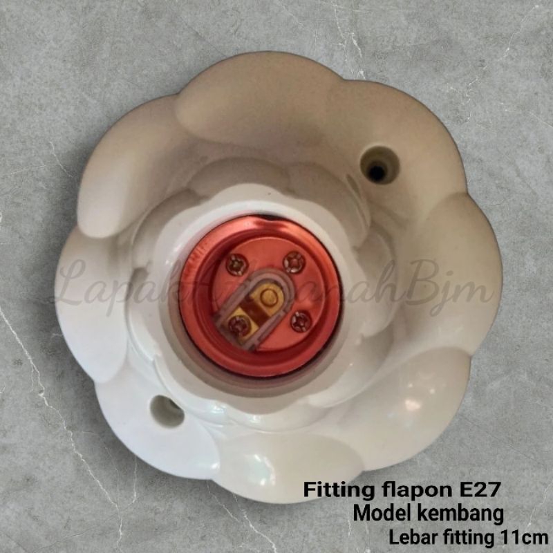FITTING FLAPON AMASCO/STARLUX E27 SNI
