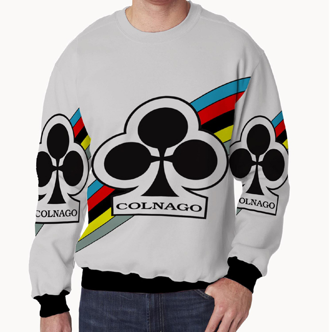 Crewneck Colnago Bike Bicycles Logo Sweater Fullprint Bahan Polyester Jersey | PO 3 Hari