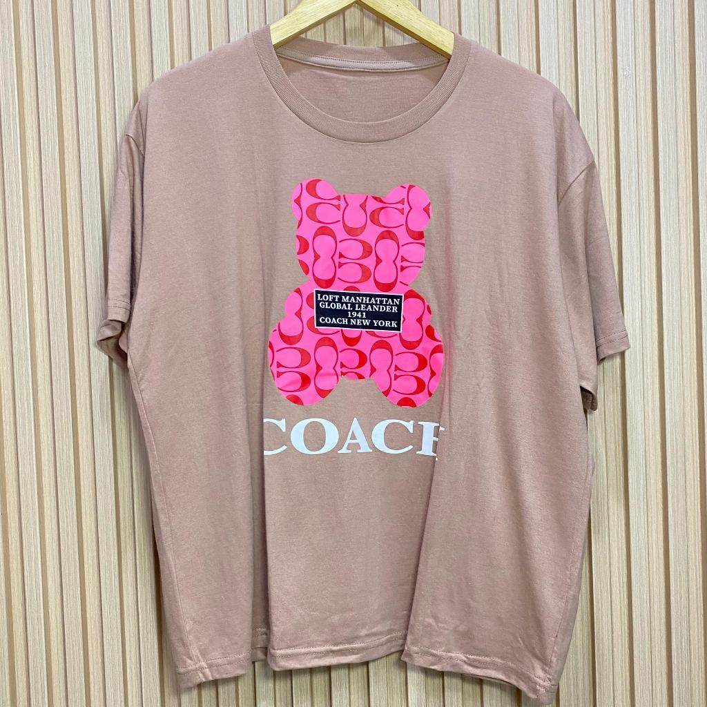 A.12 FASHION KAOS KASUAL WANITA COACH REAL PICT