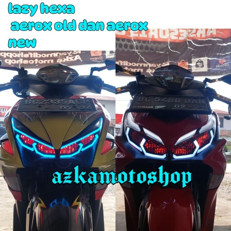 hexa frame aerox new dan aerox old lazh hexa aerox new conected dan aerox old