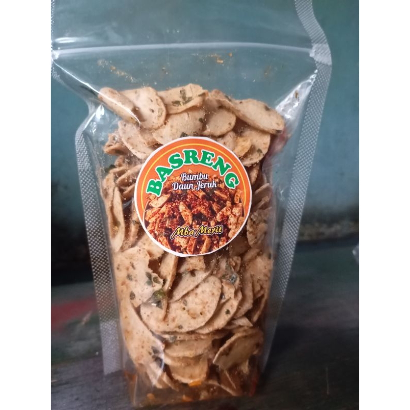 

Keripik Basreng Pedes Bumbu Daun Jeruk BERAT 200 gr