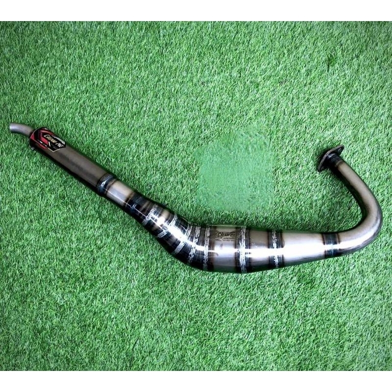 Knalpot Creampie RX King Serpico Galvanish Original Creampie