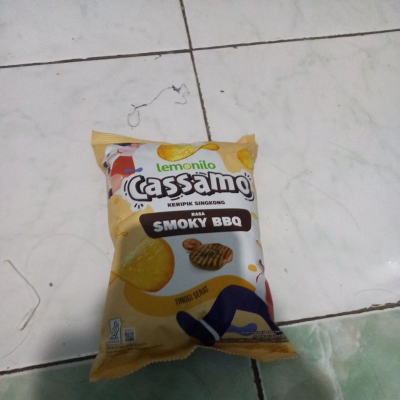 

Lemonilo Cassamo Keripik Singkong RASA SMOKY BBQ