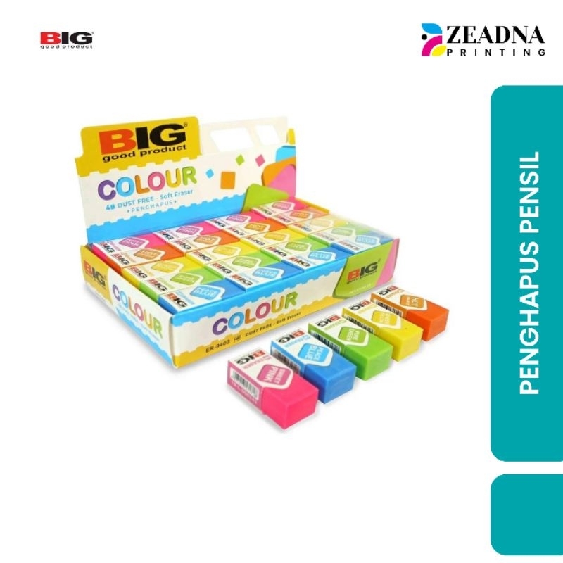 

Penghapus Pensil Stip Pensil Big Colour 4B
