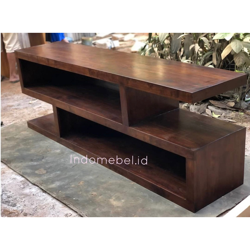 Meja tv minimalis kayu jati bufet tv minimalis kayu jati