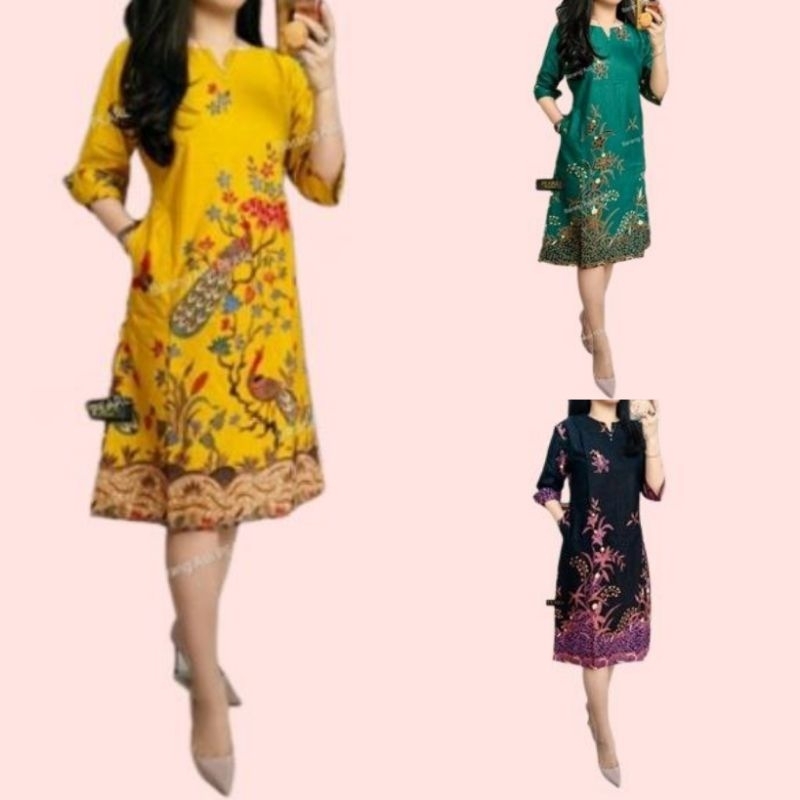 Dress Natal Baju Natal Baju Batik Natal