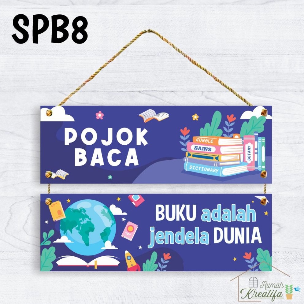 

Nyaman Pojok Baca Hiasan Kelas SD TK SMP Dekorasi Sekolah Lomba Tugas Menghias Prakarya Reading Corner Murah