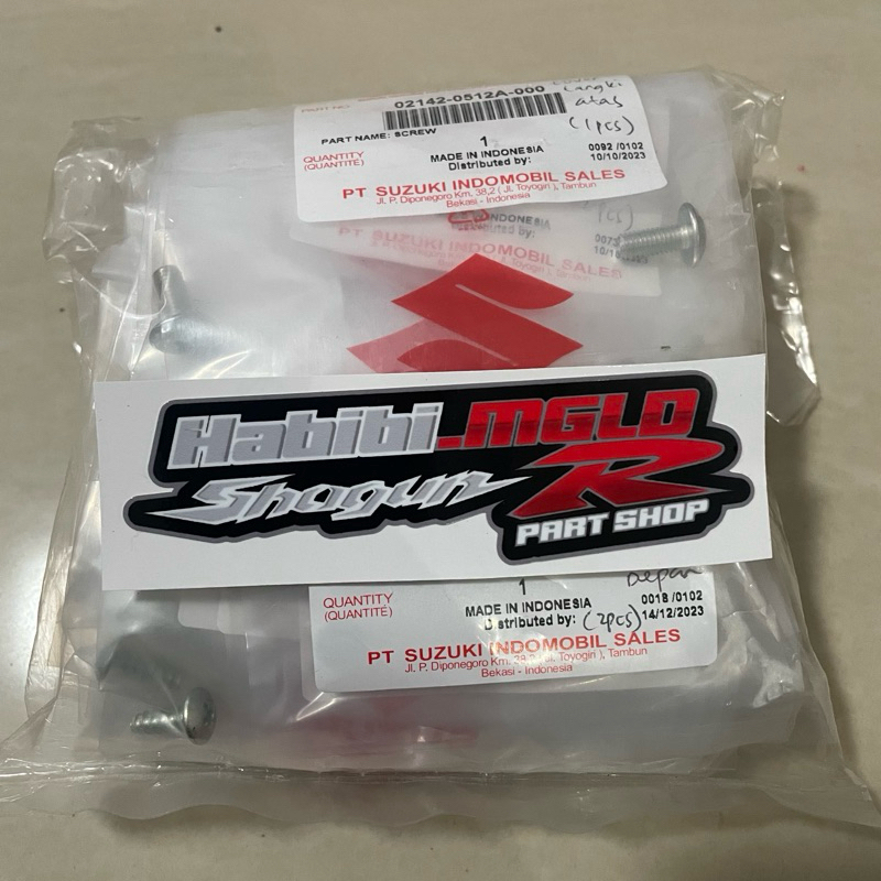 satu set baut body Shogun R Shogun New 110 Original SGP