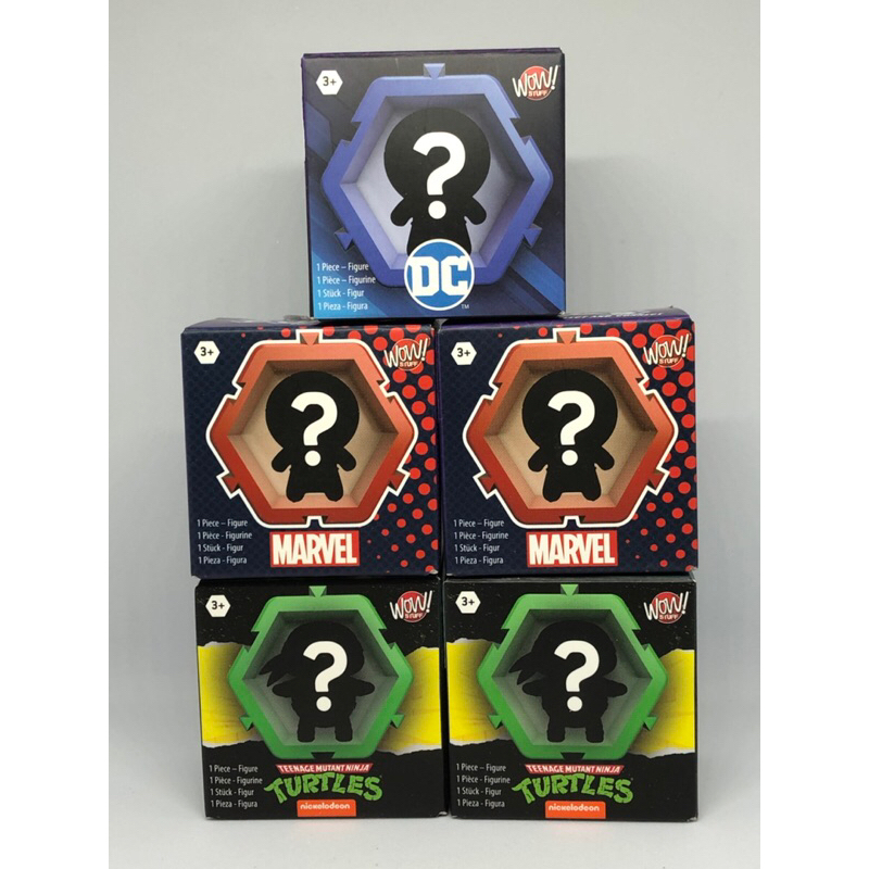 Nano Pods Connectable Wow Stuff Suprise Collectible Marvel DC Turtles Blind Box