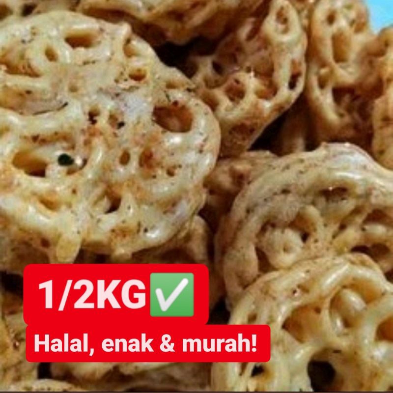 

500g Kerupuk Seblak Bantet/Snack Viral/Snack kiloan murah