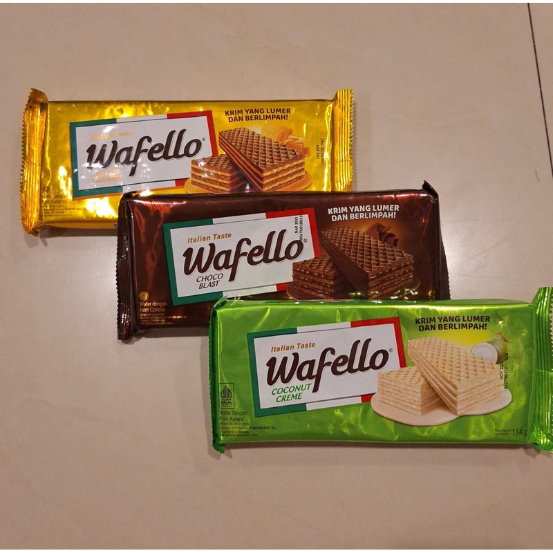 

WAFELLO wafer krim 114/117gram