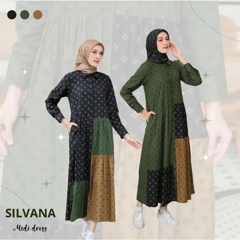 Promo silvana midi dress by korina