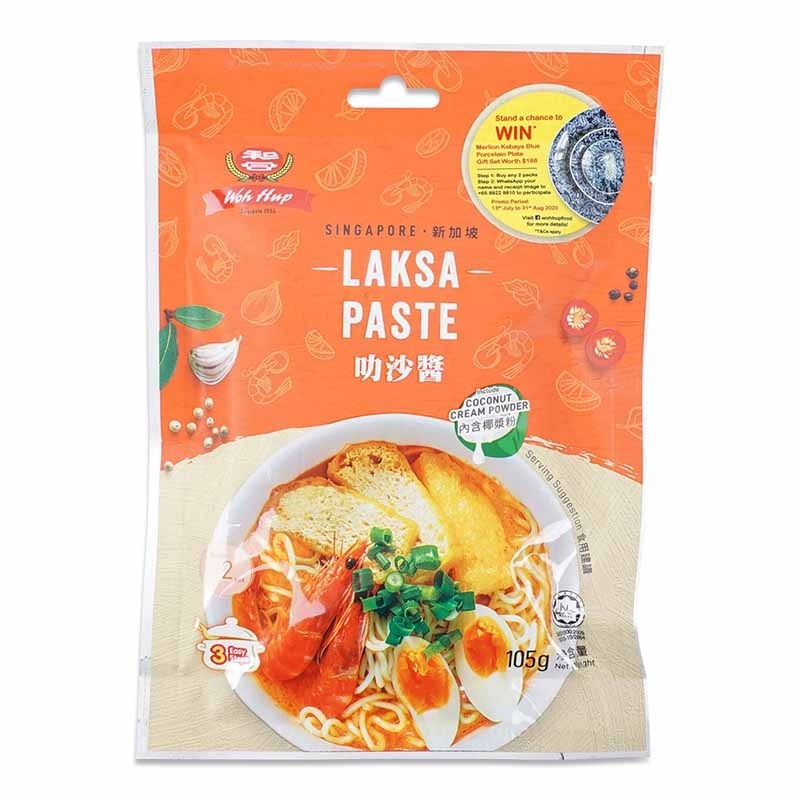 

Woh Hup Singapore Laksa Paste 105g