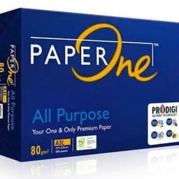 

Ready Irit Kertas A3 8 Gram Paper One