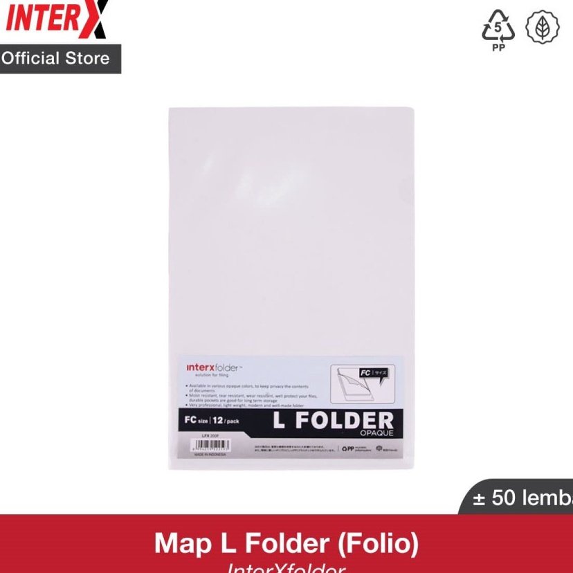 

Special Surprise INTERX Map L Bening Ukuran A4F4 Inter X 1 Lusin