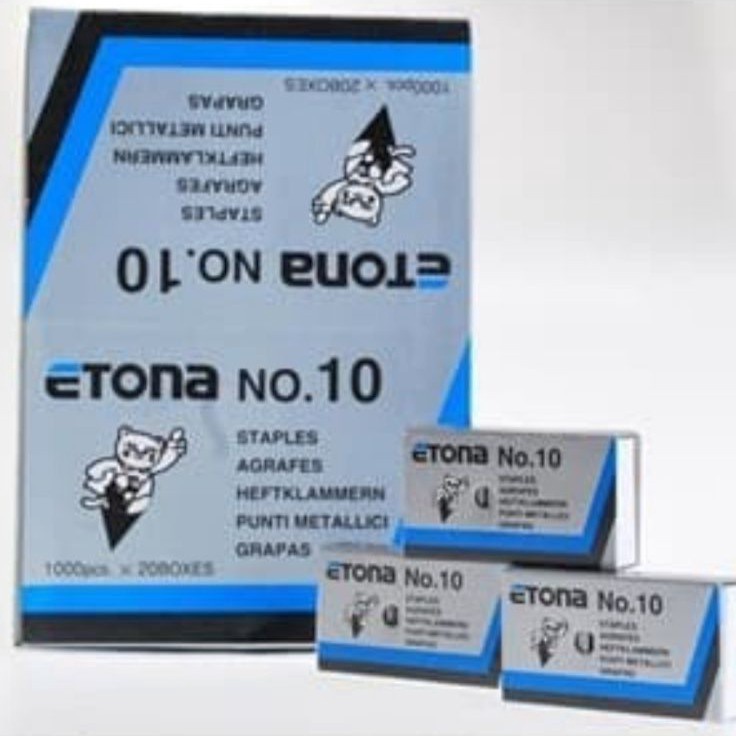 

Super Potongan Staples Isi Staples Etona No 1 1box2kotak