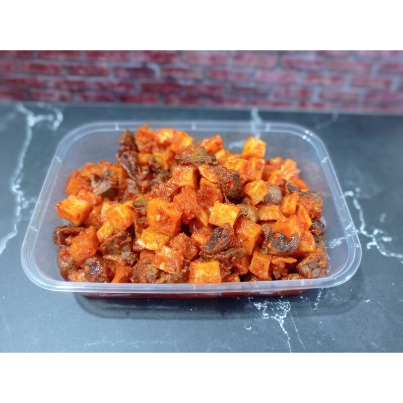 

sambal goreng kentang ati ampela