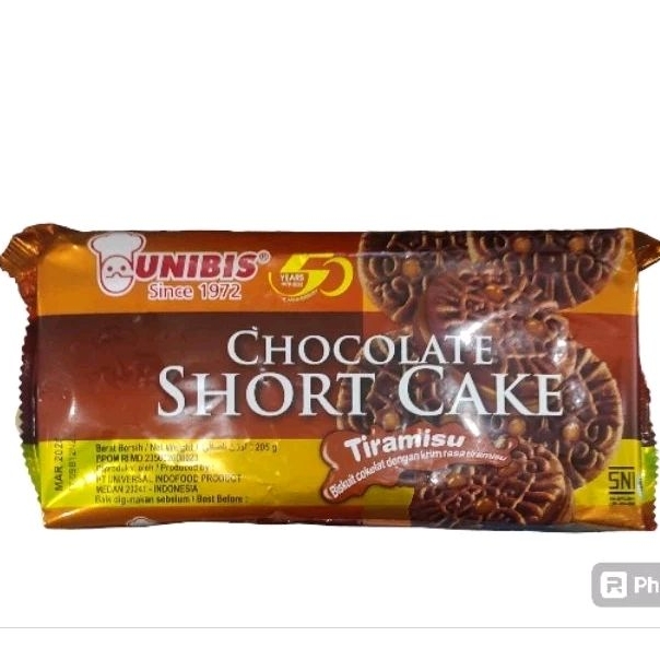 

Unibis biskuit coklat chocolate short cake tiramisu / vanilla 205gr