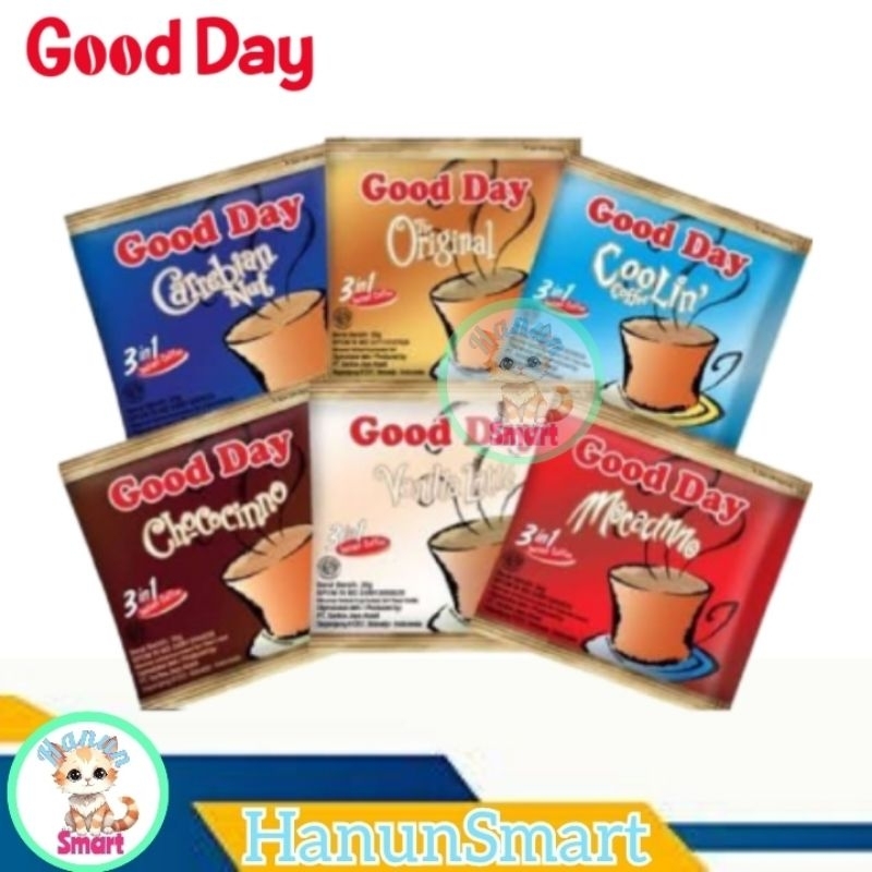 

good day coffe 3in1 renceng 20 gram