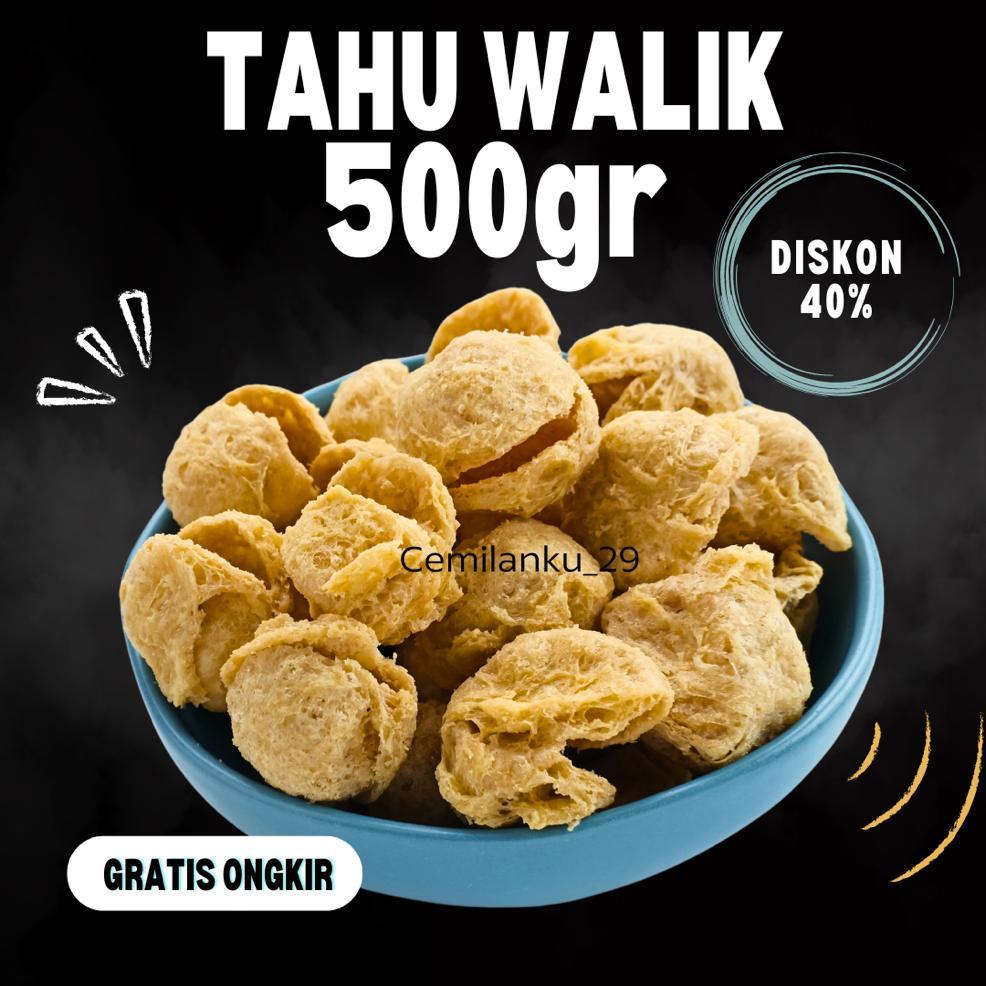 

Keripik Tahu Walik Crispy 500gr