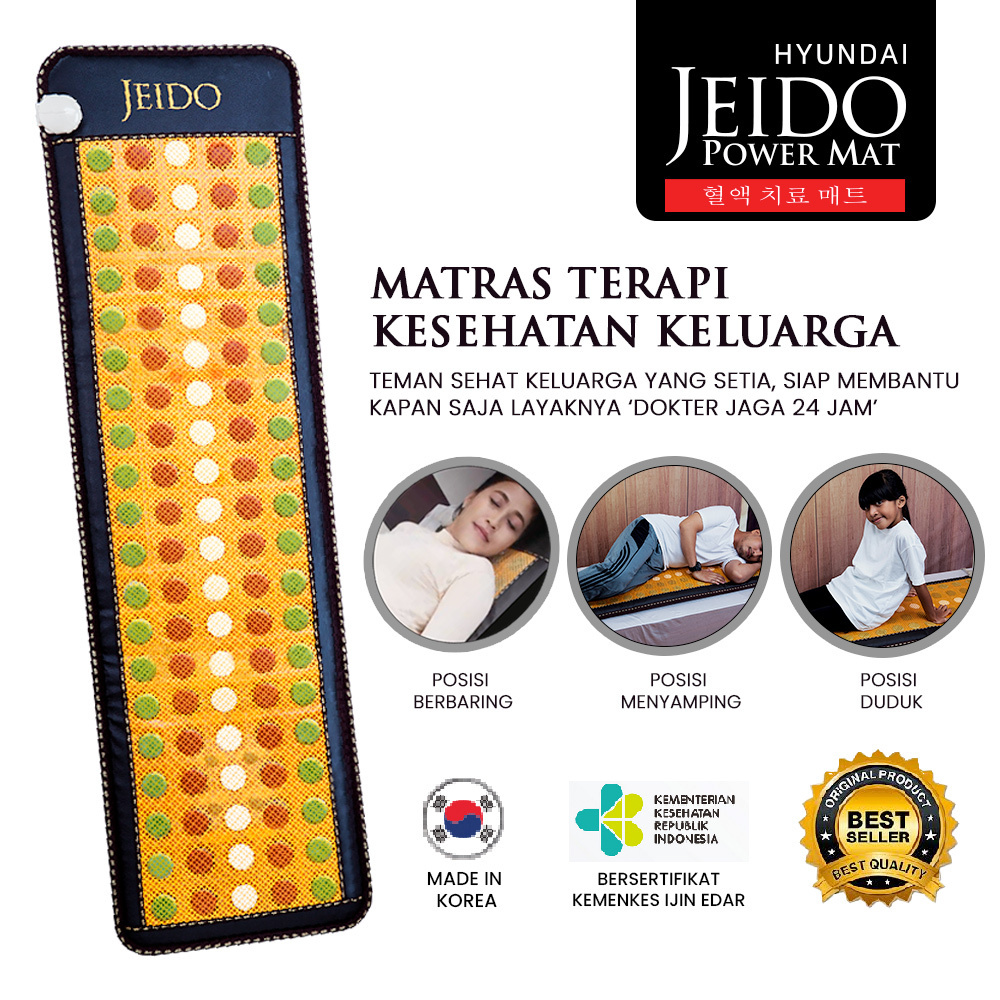 Matras Jeido Kasur Terapi Panas Kesehatan Refleksi Pijat Sakit Otot-2