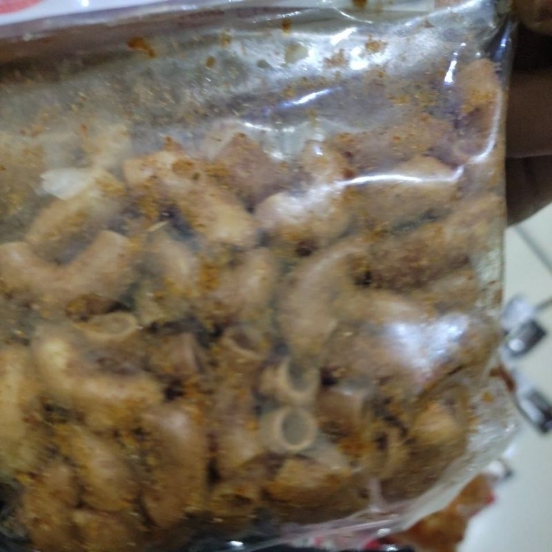 

makaroni dinda pedas dan extra pedas