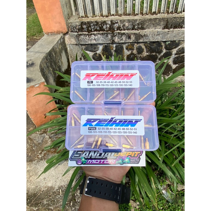 SPUYER SET PWK DAN PE KEIHIN MJ PJ PWK PILOT SPUYER SET KARBURATOR PWK DAN PE PILOT JET PWK 32 35 38